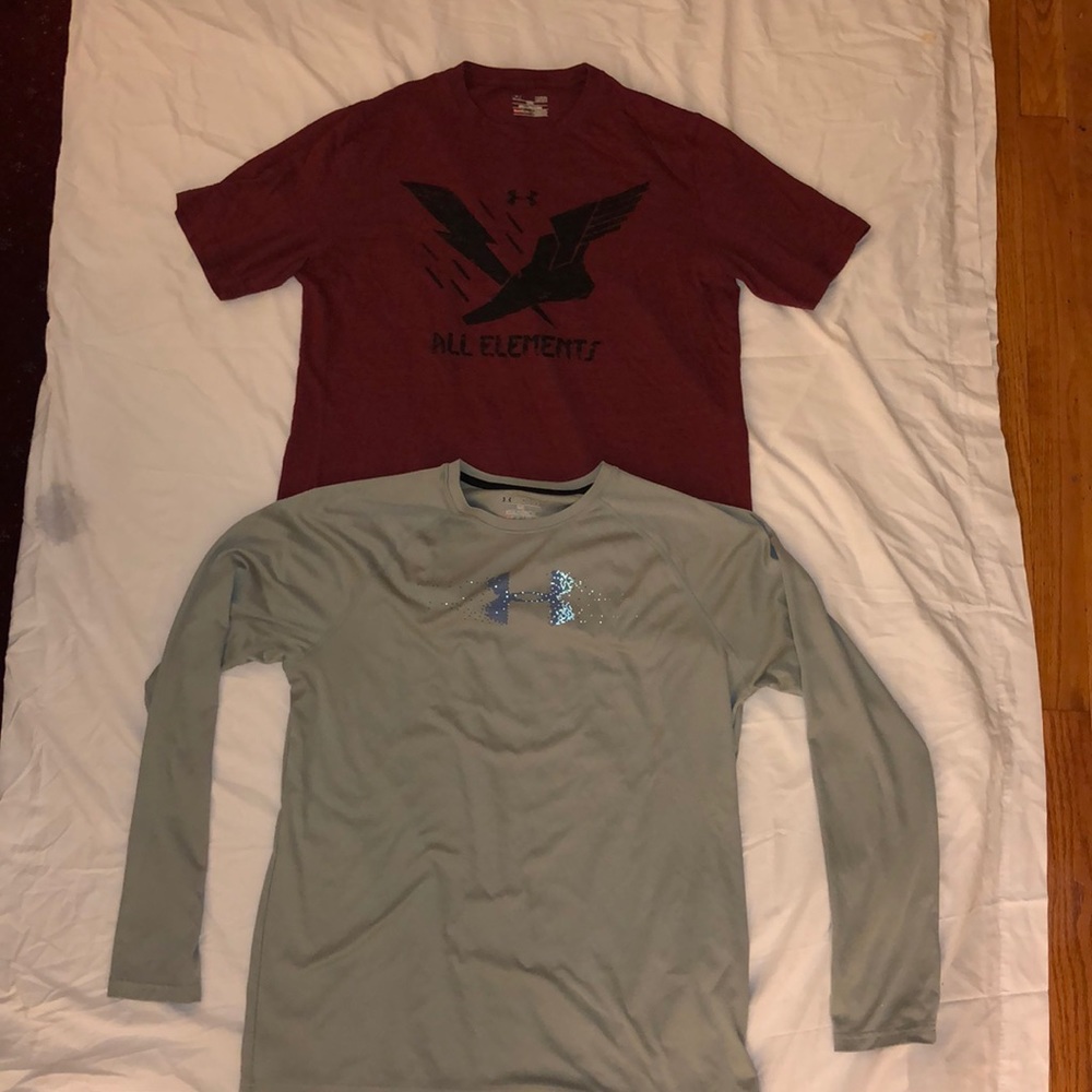 Under Armor running shirts